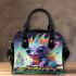 Colorful Dragon Serenity Shoulder Handbag