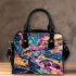 Complex and elaborate painting with unbelievably detailed shoulder handbag