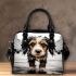 Curious dog in the urban landscape Chic Stylish Shoulder Handbag & Women Totes: Perfect Gift for Girlfriend | Crossbody, Purse, Handbag