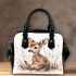 Cute baby deer shoulder handbag
