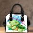Cute baby turtle cartoon shoulder handbag