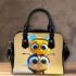 Cute cartoon style bee character shoulder handbag