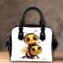 Cute cartoon style bee character shoulder handbag
