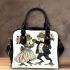 Cute couple of frogs dancing shoulder handbag