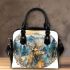 Enchanting watercolor design featuring the majestic elk shoulder handbag