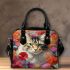 Floral whiskers in the spotlight Chic Stylish Shoulder Handbag & Women Totes: Perfect Gift for Girlfriend | Crossbody, Purse, Handbag