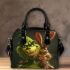 Grinchy smile and scubydo show shoulder handbag