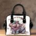 Hippo with dream catche shoulder handbag