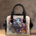 Hippo with dream catcher shoulder handbag