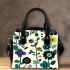 Flowers in the style of marano k electronic music Shoulder Handbag, Totes, Crossbody, Purse: Gift Idea for Girlfriend, Women ,Daughter, Mama, Ladies