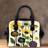 Flowers in the style of marano k electronic music Shoulder Handbag, Totes, Crossbody, Purse: Gift Idea for Girlfriend, Women ,Daughter, Mama, Ladies