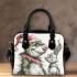 Pigs and pinky grinchy smile toothless shoulder handbag