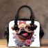 Pug's dreamland shoulder handbag