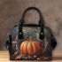 Pumkin and dream catcher shoulder handbag