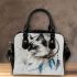 Ragdoll cats and dream catcher shoulder handbag