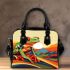 Red eyed tree frog sits on a hilltop shoulder handbag