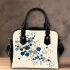 Simple Serenity Captivating Floral Simplicity Chic Stylish Shoulder Handbag & Women Totes: Perfect Gift for Girlfriend | Crossbody, Purse, Handbag