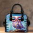 Starry Night Owl Shoulder Handbag