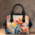 Tranquil Field of Blooming Flowers Shoulder Handbag