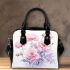 Tranquil Floral Arrangement Shoulder Handbag