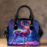 Vector illustration of a deer shoulder handbag