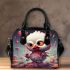 Whimsical Bird with Candy Shoulder Handbag