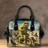 Yellow grinchy with black sunglass ride bike shoulder handbag