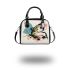 Abstract with the shape of a butterfly shoulder handbag