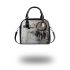 Airplan and dream catcher shoulder handbag