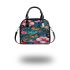 Beautiful butterflies and flowers pattern shoulder handbag
