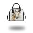 Beautiful horse portrait shoulder handbag