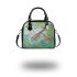 butterflies fly to the saxophone and musical notes Shoulder Handbag