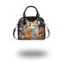 Cat among the blooms Chic Stylish Shoulder Handbag & Women Totes: Perfect Gift for Girlfriend | Crossbody, Purse, Handbag