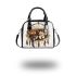 Cats dogs and dream catcher shoulder handbag