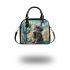 Catus with dream catcher shoulder handbag