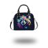 Colorful panda in the style of graffiti shoulder handbag