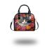 Curious cat among the blossoms Chic Stylish Shoulder Handbag & Women Totes: Perfect Gift for Girlfriend | Crossbody, Purse, Handbag