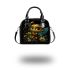 Cute baby bee with flowers shoulder handbag