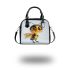 Cute cartoon bee smiling expression shoulder handbag