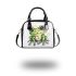 Cute cartoon frog shoulder handbag