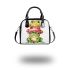 Cute frogs one pink shoulder handbag