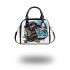 Dachshund with sunglasses shoulder handbag