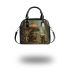 Dashhund mushroom and draem catcher shoulder handbag