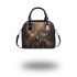 Deers with dream catcher shoulder handbag