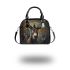 Donkey smile with dream catcher shoulder handbag