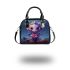 Dragon with Heart Balloon at Night Shoulder Handbag