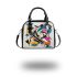 Dynamic composition of the stylized shape an animal shoulder handbag