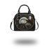 Eagle smile with dream catcher shoulder handbag