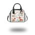 Floral style with a cute deer shoulder handbag