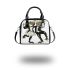 Frogs in tuxedos and dresses dancing shoulder handbag